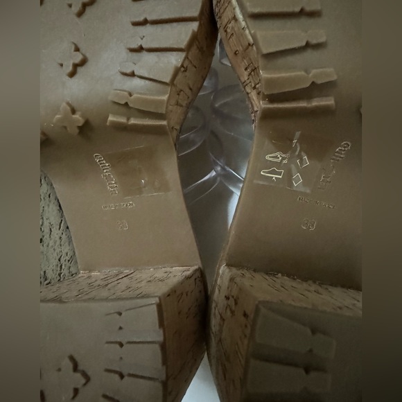 NWOB CULT GAIA Sev Clear Four-Band Platform Sandals - Picture 16 of 17